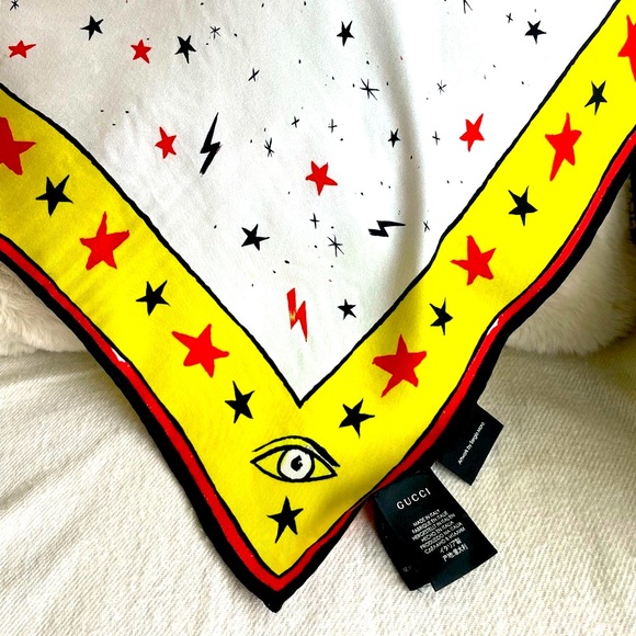 Gucci x Sergio Mora Magic Silk Scarf - Picture 14 of 16